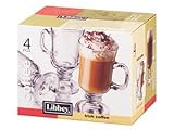 Libbey Glass Inc. 89444 Irish Coffee Coffee Mugs Set of 4