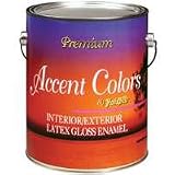 Valspar 44-3051 Premium Interior/exterior Latex Paint Gal.- Red Base (Pack of 4)