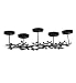 Info/Buy Metal Leaf Collection Multi-Pillar Candle Holder