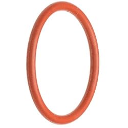-011 Silicone O-Ring, 70A Durometer, Red, 5/16" ID, 7/16" OD, 1/16" Width (Pack of 100)