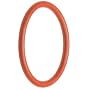 -220 Silicone O-Ring, 70A Durometer, Red, 1-3/8" ID, 1-5/8" OD, 1/8" Width (Pack of 10)