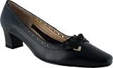 Ros Hommerson Women's Bono Detailed Dress Pump,Black Kid,8 WW US