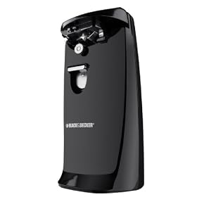 Black and Decker EC475B Extra-Tall Electric Can Opener, Black by Black & Decker