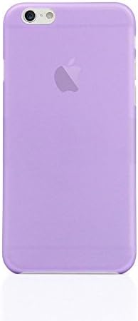 iPhone 6 Case, SUPER Skinny Thin Slim Case Cover for Apple iPhone 6 4.7" - the thinnest and lightest case available - only 0.01" thin, 0.2 ounces - Frustration Free Packaging - Purple