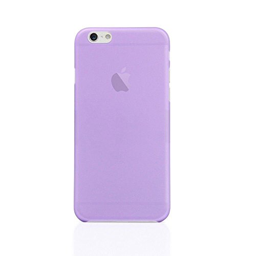 iPhone 6 Case, SUPER Skinny Thin Slim Case Cover for Apple iPhone 6 4.7" - the thinnest and lightest case available - only 0.01" thin, 0.2 ounces - Frustration Free Packaging - Purple