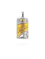 Cut Out Millennium Party Pendant Necklace