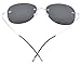 Eyekepper Rimless Titanium Frame Polarized Sunglasses