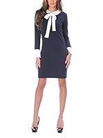 Bleu Marine Vestido Celia (Azul)