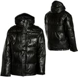 DC Linear L Leather Down Jacket - Men's