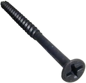 #8 Flat Head Phillips Ultimate Screws 1 1/4" (Bag of 100) Black