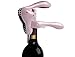 Rabbit Original Lever Corkscrew with Foil Cutter and Extra Spiral, Pink