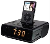 iLive CI188 Clock Radio with iPod Dock (Black)