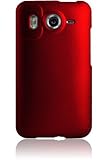 HTC Inspire 4G Rubberized Shield Hard Case - Red (Free HandHelditems Sketch ....
