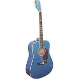 Washburn GL120 Blue Full Size Dreadnought Acoustic Guitar