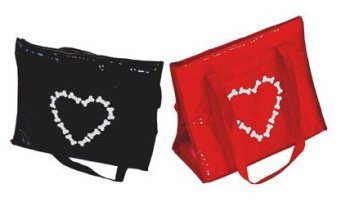 Give the Dog A Bone Carrier - Black (Large)
