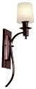 Kalco Lumina Sconce - Bronze - Wrought Iron