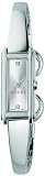 Gucci Women's YA109519 G-Line Steel Silver Dial Two Diamonds Watch