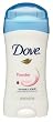 Dove Invisible Solids, Powder, 2.6 Ounce Stick (Pack of 6)