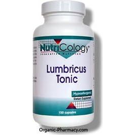 Lumbricus Tonic by Nutricology (150 Capsules) by 