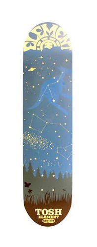 Childrens Toyshop  Toys : Element Starlight Townend Skateboard Deck (7.875)