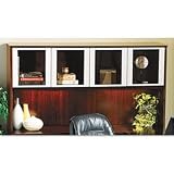 72 Inch Hutch With Glass Doors - Veneer Series