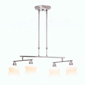 Isis Adjustable Four Light Ceiling Lamp by 