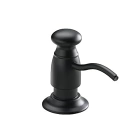 KOHLER K-1894-C-BRZ Soap/Lotion Dispenser with Traditional Design, Clam Shell Packed, Oil-Rubbed Bronze