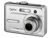 Pentax Optio E20 Digital Camera - Silver (6.0MP, 3x Optical Zoom) 2.4" LCD
