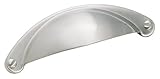 IMAGE OF Amerock BP9365-G10 Essential'z Cup 2-1/2-Inch Pull, Satin Nickel