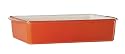 Mario Batali 13-by-9-Inch Lasagna Deep Dish Pan, Persimmon