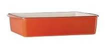 Mario Batali 13-by-9-Inch Lasagna Deep Dish Pan, Persimmon