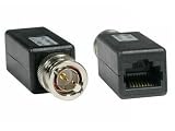 Cheap CABLES TO GO BNC MALE TO RJ45 FEMALE VIDEO BALUN Black Economical Alternative Onsale