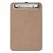 Saunders Recycled Hardboard Clipboard with Low Profile Clip, Memo Size, (5.75 inch x 9.5 inch, 1 Clipboard (05510)