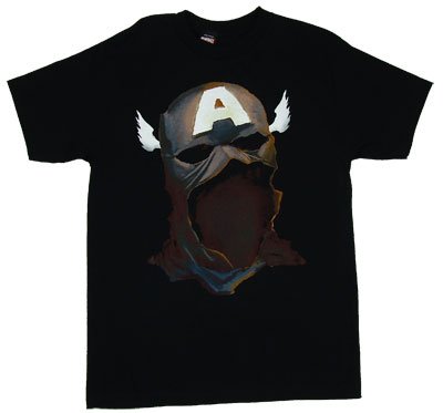  Captain's Mask Captain America Marvel Comics T-shirt