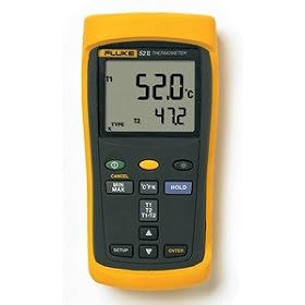 Fluke 52-2 Dual Input Digital Thermometer, 50 Series II