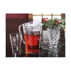 Tupperware Ice Prisms 2 Qt Pitcher by Tupperware
