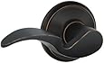 Schlage F10VAVA716 Avanti Passage Lever, Aged Bronze
