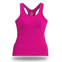 Ulitmate Racerback Tank Lipstick Pink Youth Large