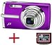 Electronics : [Bundle] µ[mju:] 1010 in Purple + 1 GB xD card + Compact Pix Case + xD 2 GB memory card + LI-50B Battery