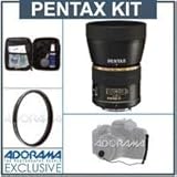 Pentax SMCP-DA* 55mm f/1.4 SDM Auto Focus Lens for use with Pentax Digital  ....