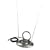 RCA ANT301 VHF/UHF/FM Amplified Indoor Antenna