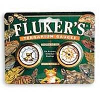 Fluker's Round Thermometer / Hygrometer Combo Pack