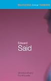 Routledge Critical Thinkers : Edward Said (Routledge Critical Thinkers)