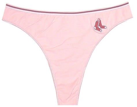 Buy Boston Red Sox Pink Thong for women
