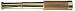 Masterpiece Collection Lookout 25x40 Telescope, Brass Spy Glass, Real leather finish