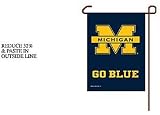 Michigan Wolverines NCAA Garden Flag