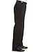 Haggar Mens Work To Weekend Hidden Expandable Waist No Iron Flat Front Dress-pants, Black, 36W X 34L US