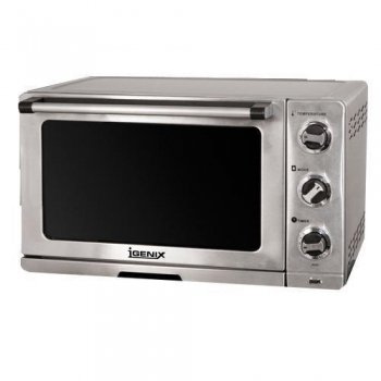 IGENIX IG7261JUN11 26 LITRE STAINLESS STEEL MINI OVEN