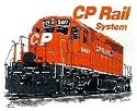 Canadian Pacific SD 40 Railroad Train Sweatshirt Pullover