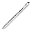 Cross Tech 3, Lustrous Chrome, Mutli-Function Pen, with Black and Red Ballpoint Ink and .05mm Pencil (AT0090-1)